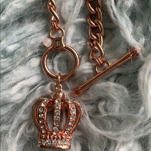 ✨Rose Gold Juicy Couture Necklace ✨